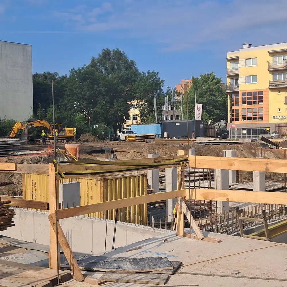 Postęp prac na inwestycji Gajowa - lipiec 2025