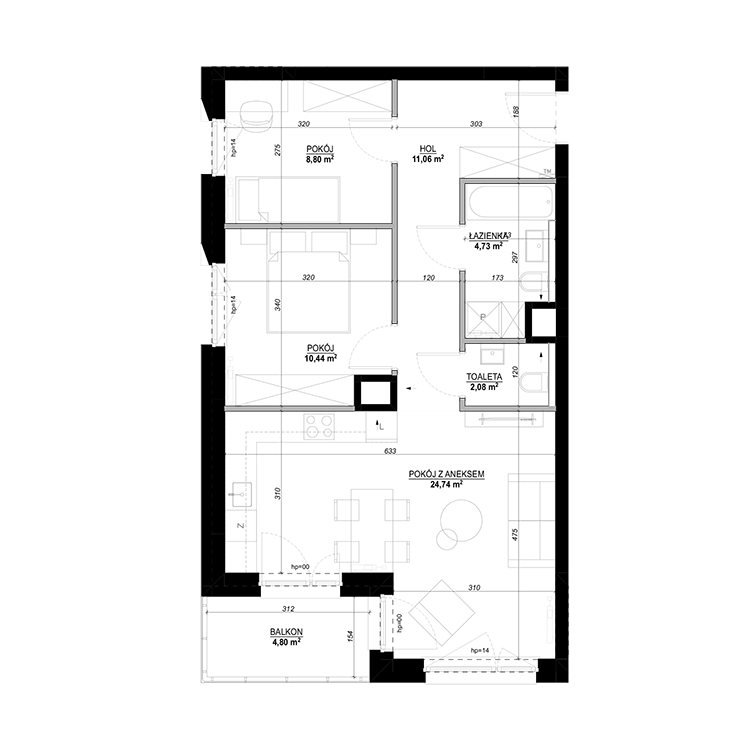 flat