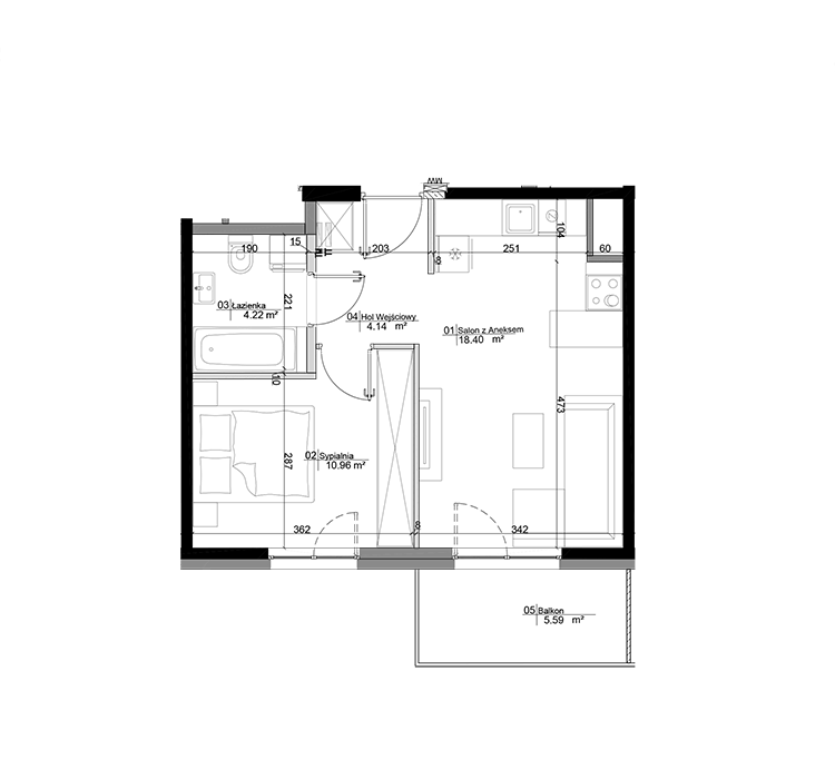 flat
