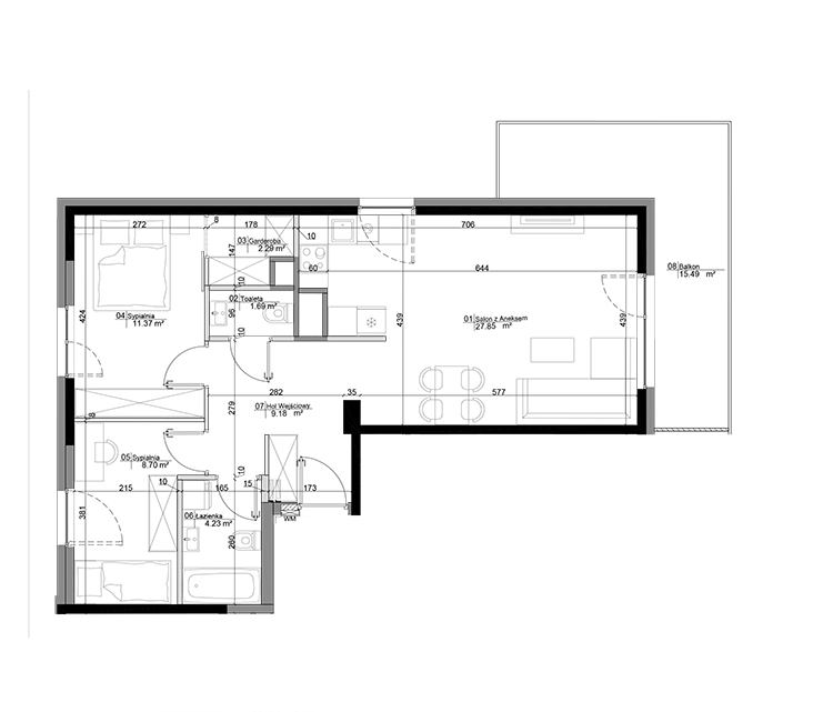 flat