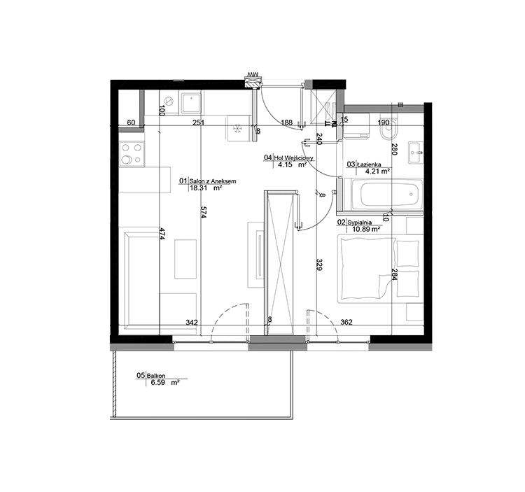 flat