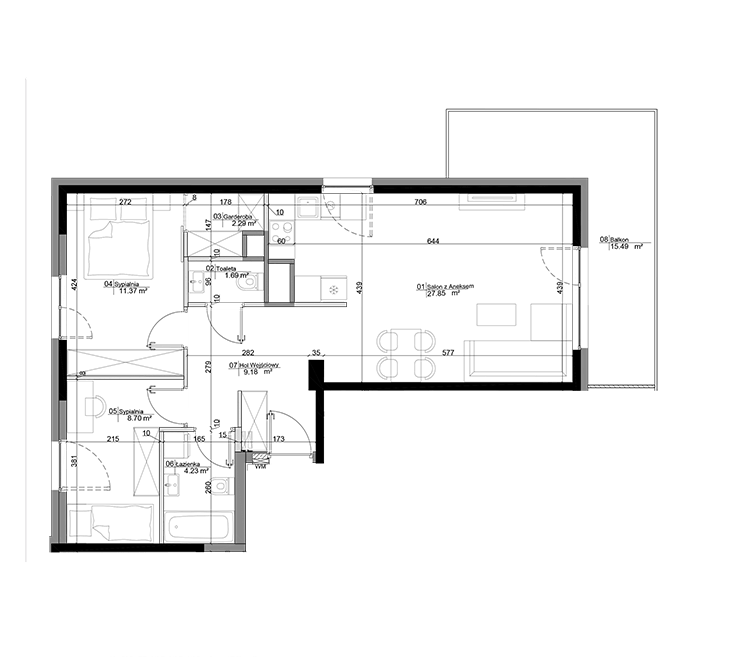 flat