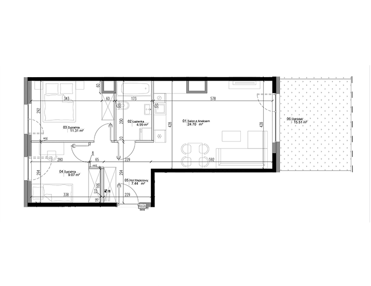 flat
