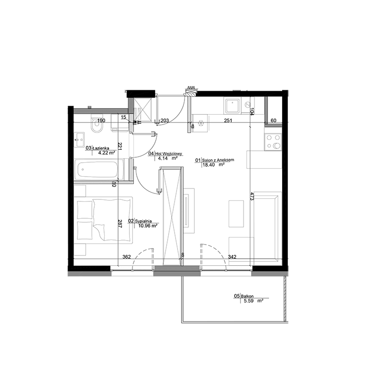 flat