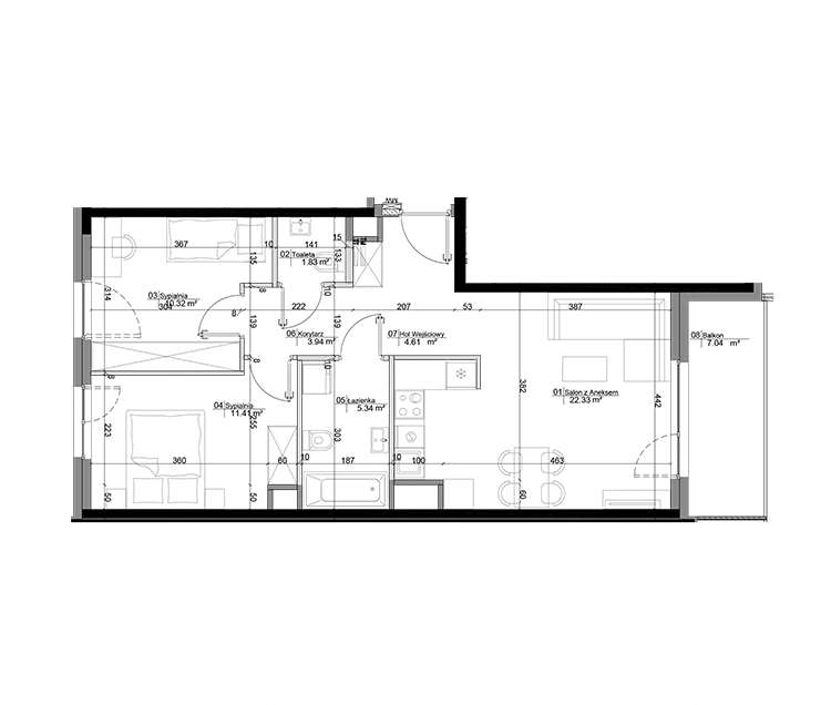 flat