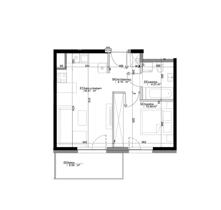 flat