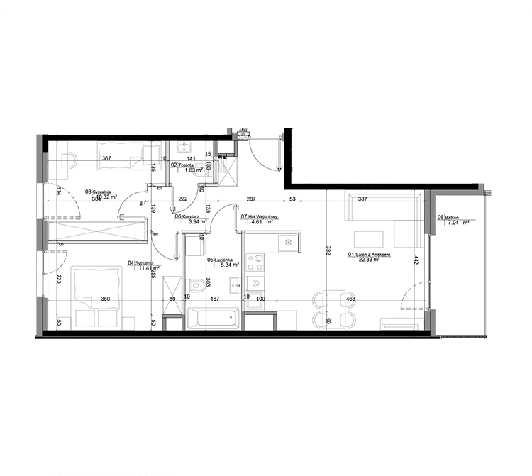 flat