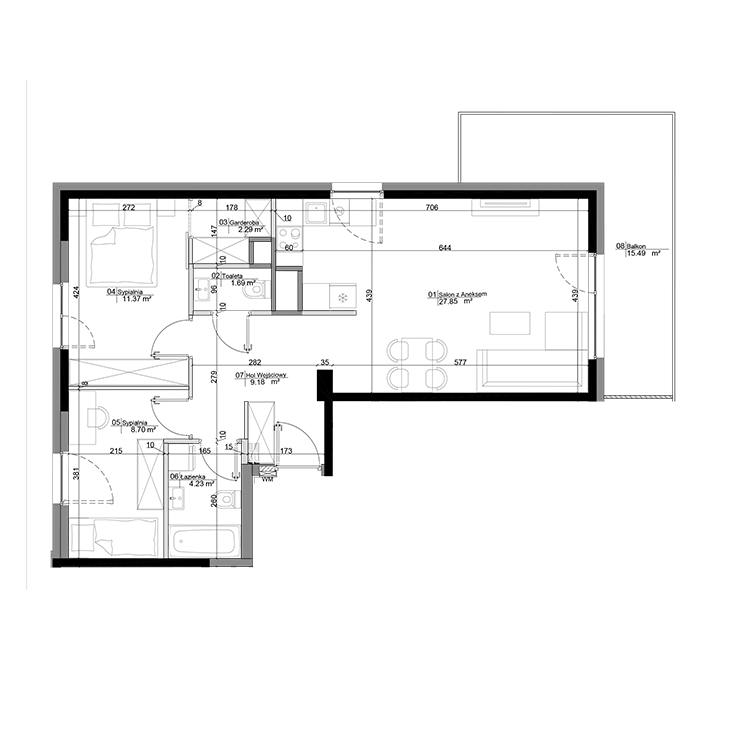 flat