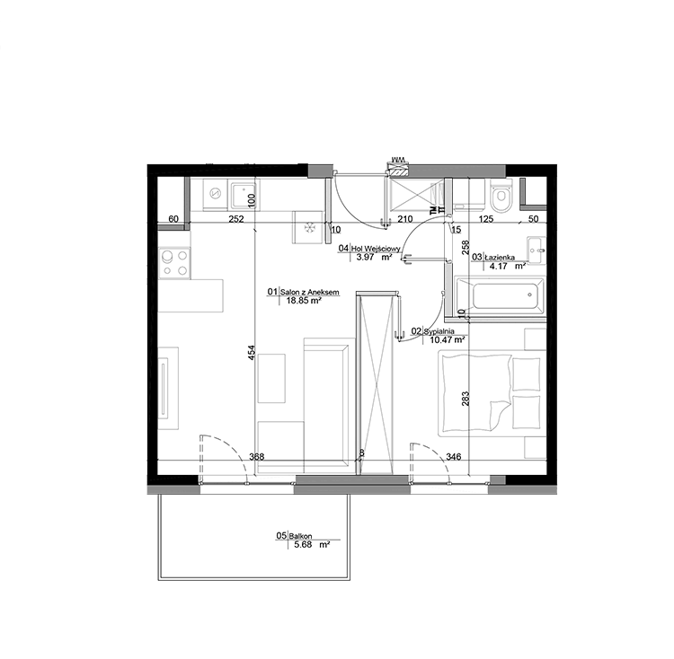 flat
