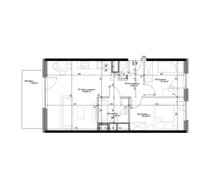 flat