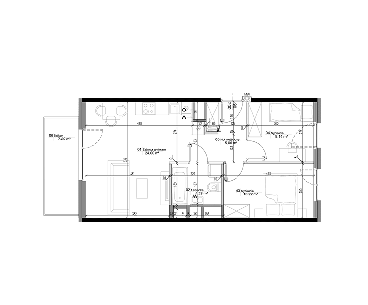 flat