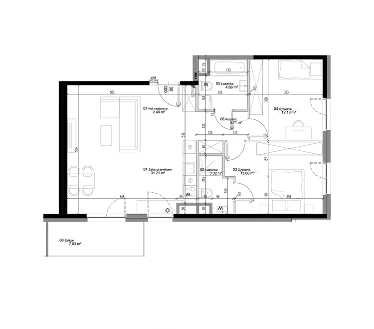 flat