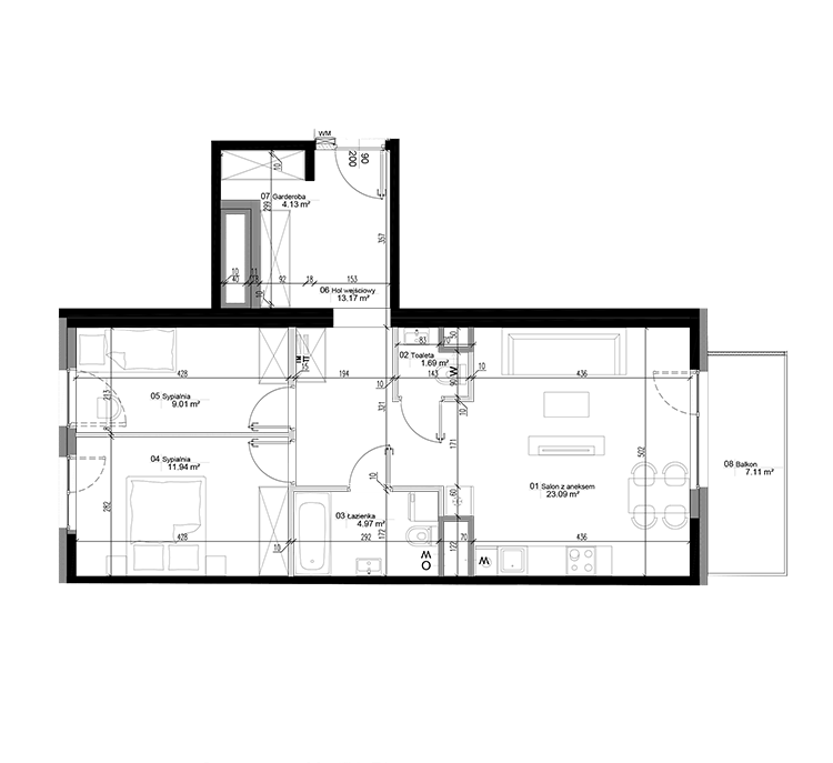 flat