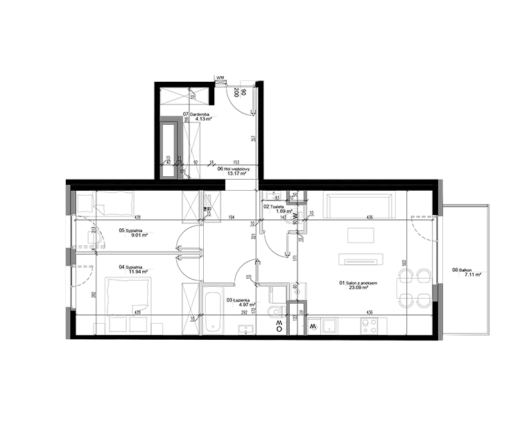 flat