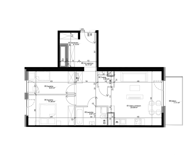 flat
