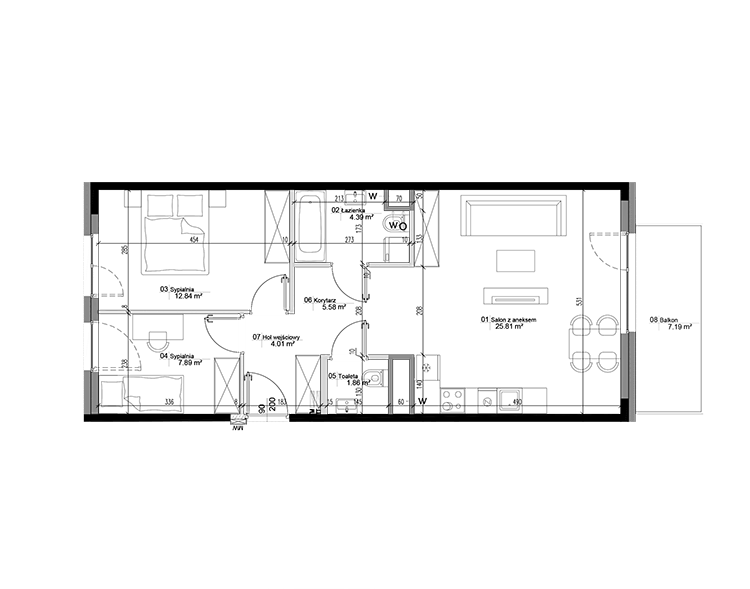 flat