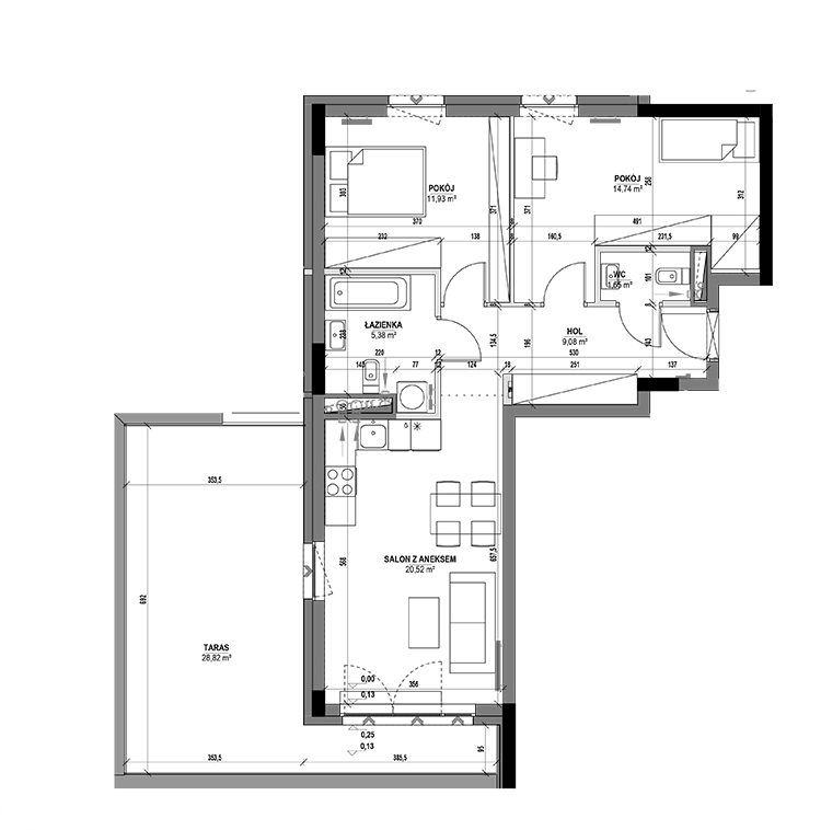 flat