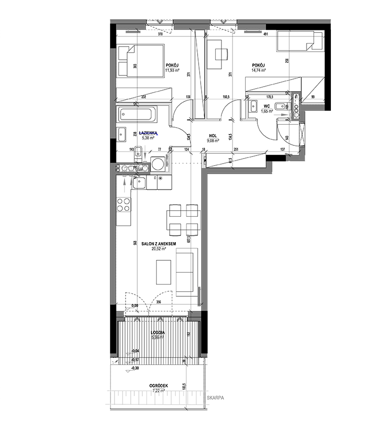 flat