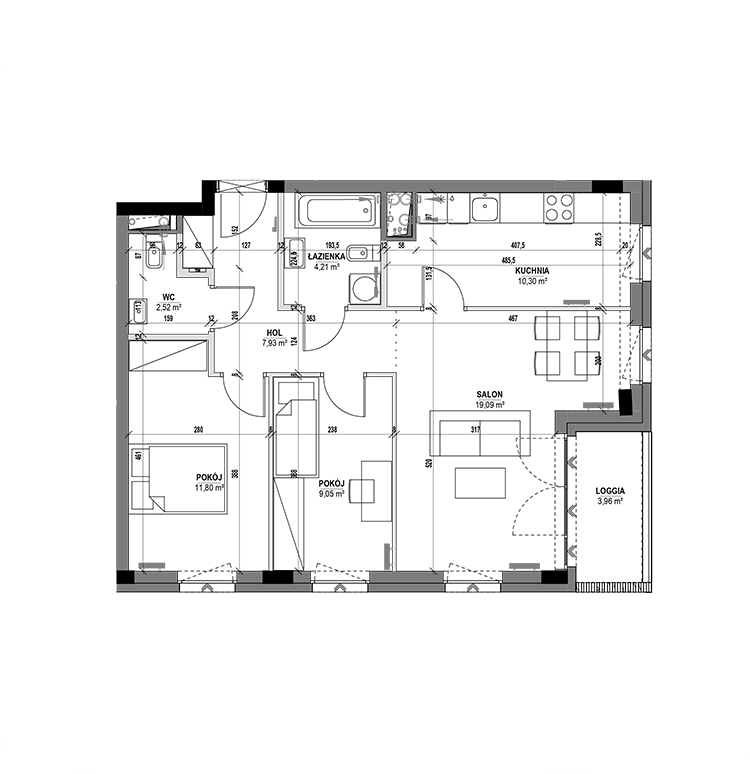 flat