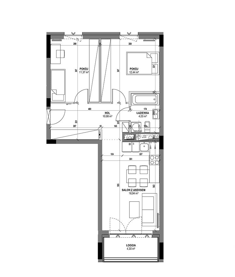 flat