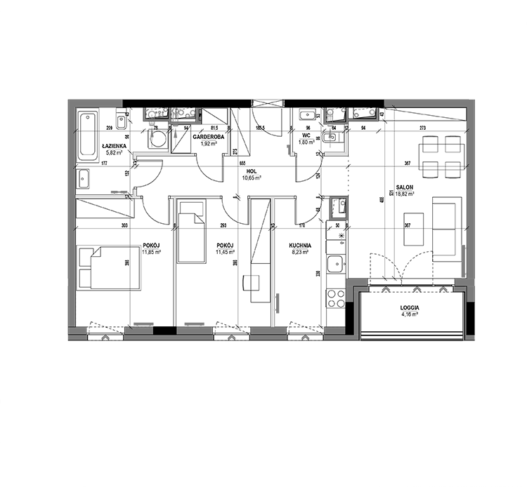 flat