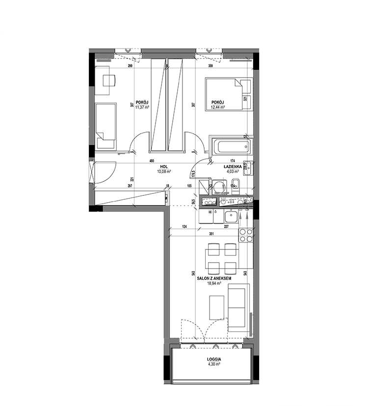 flat