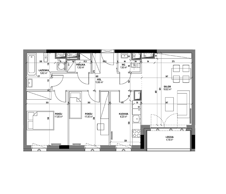 flat