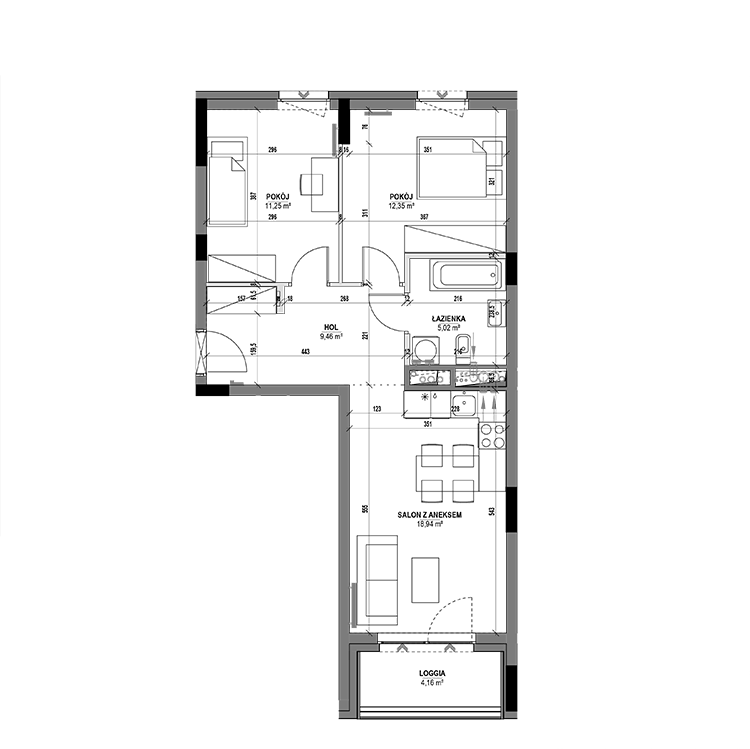 flat