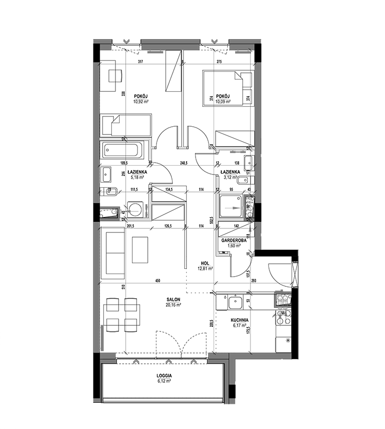 flat