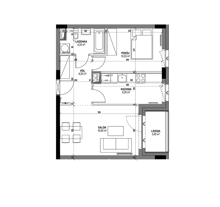 flat