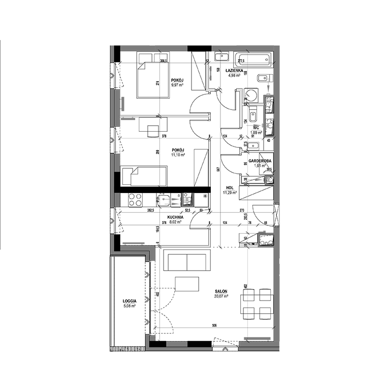 flat