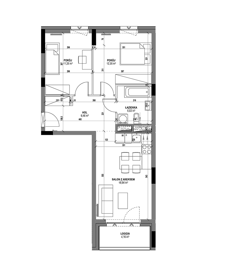 flat