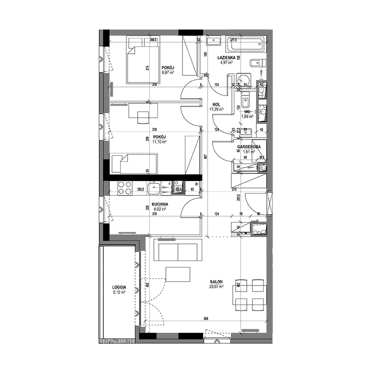 flat