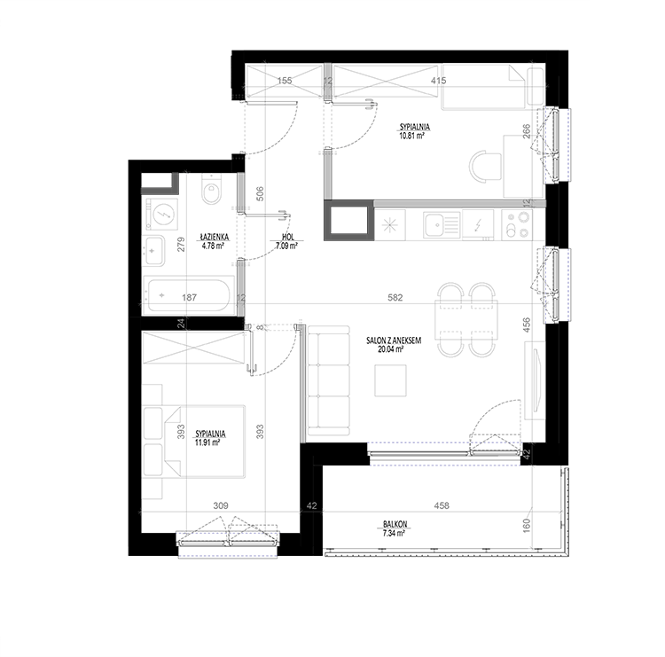 flat
