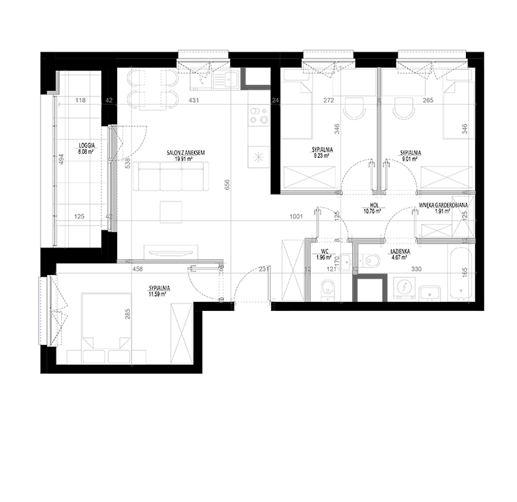 flat
