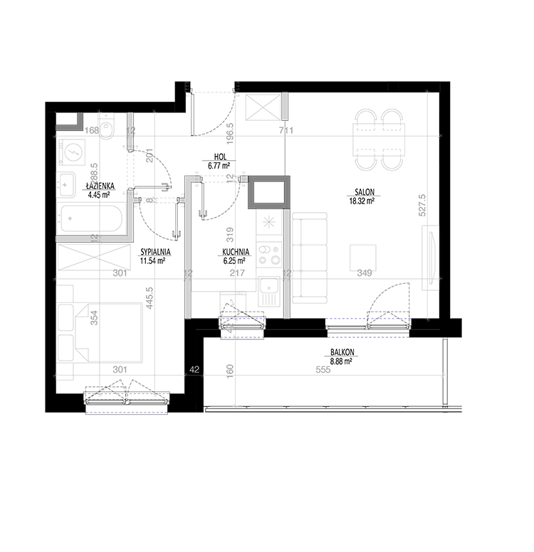 flat