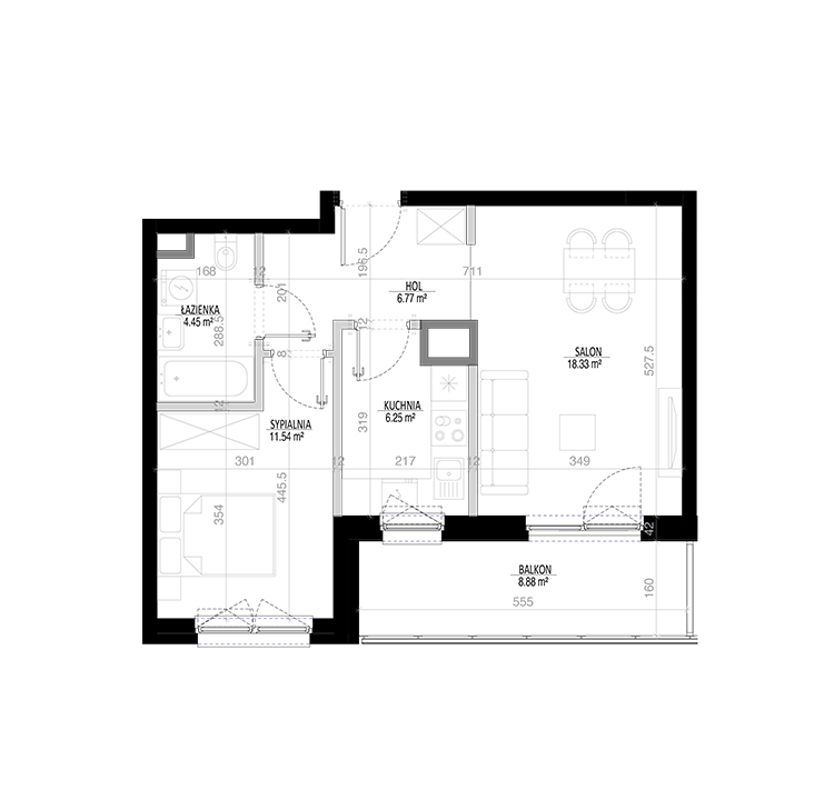 flat