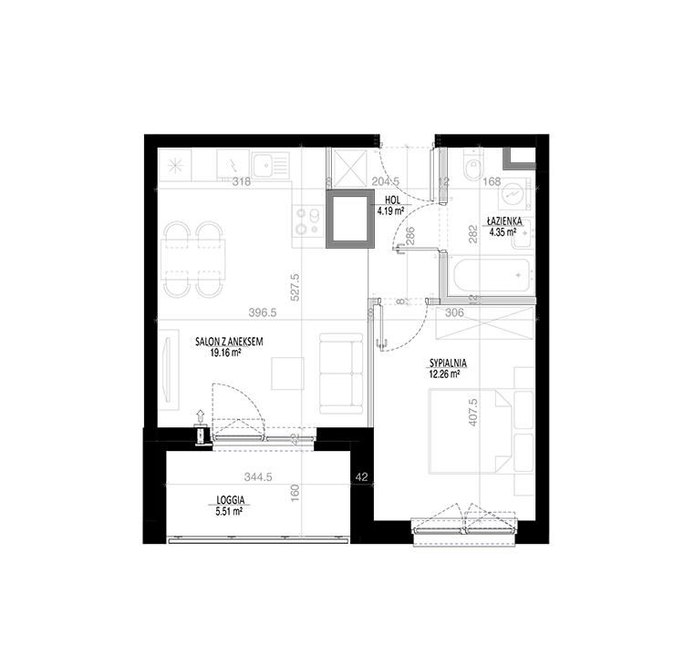 flat