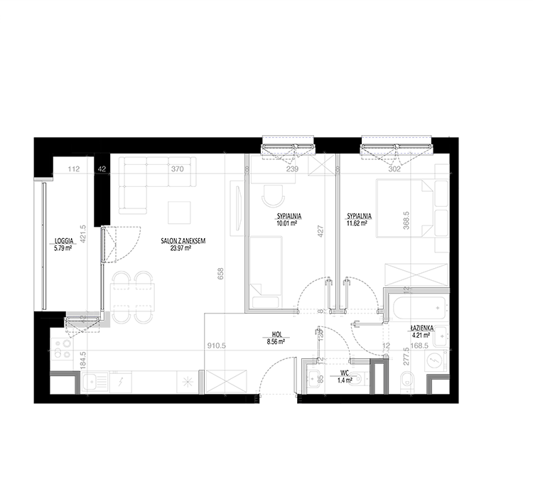flat
