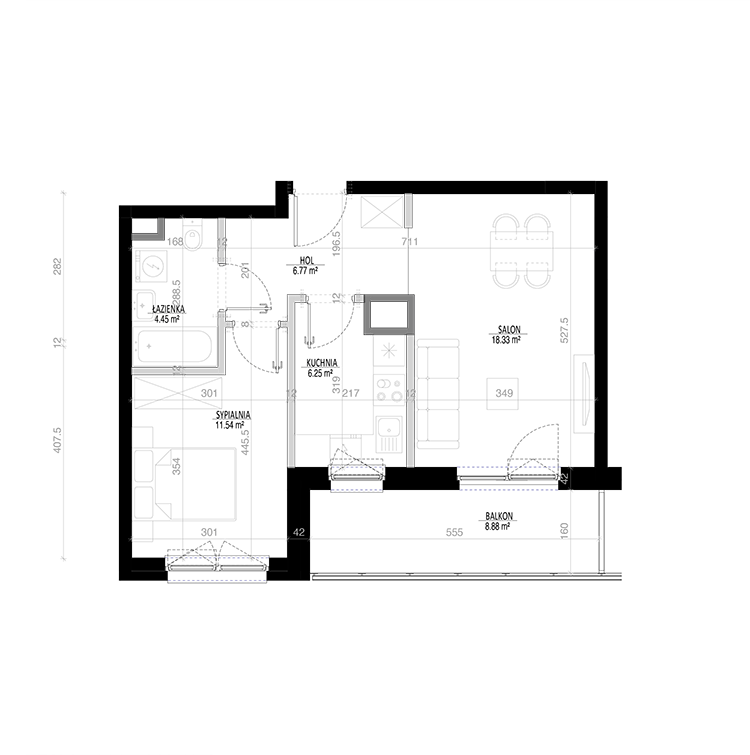flat