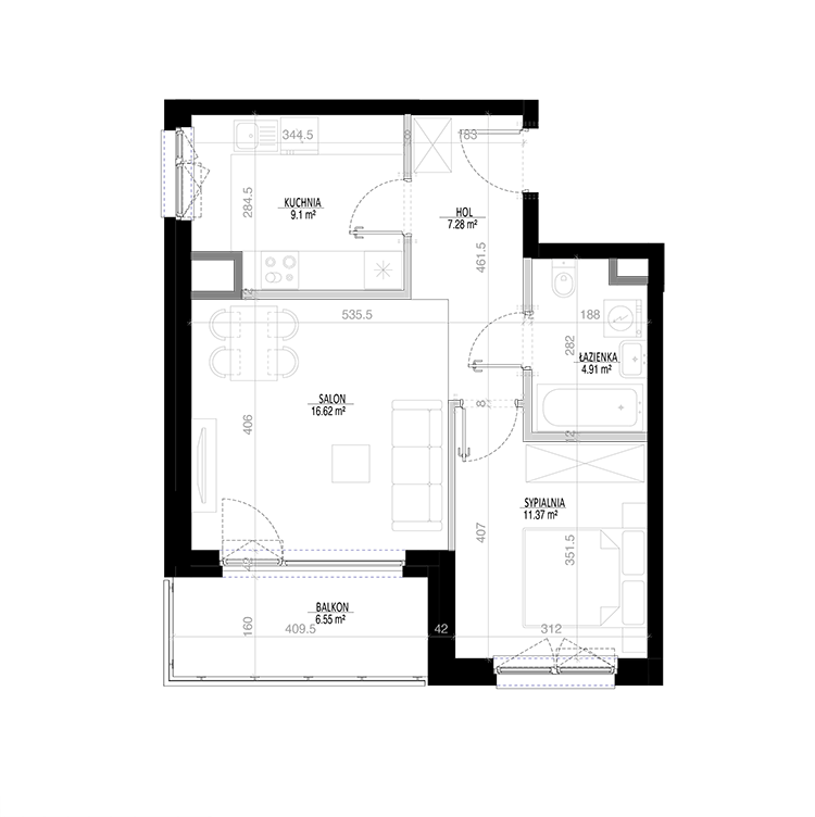 flat