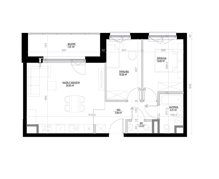 flat