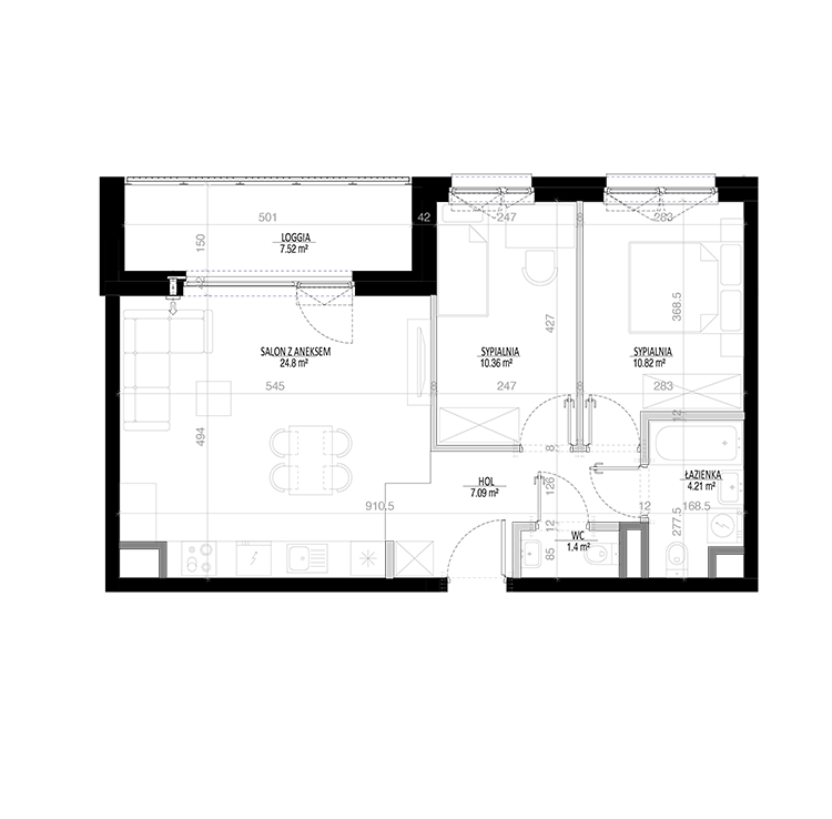 flat