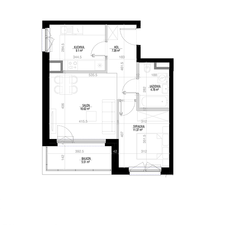 flat