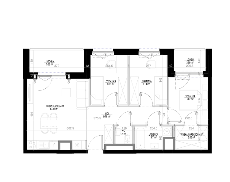 flat