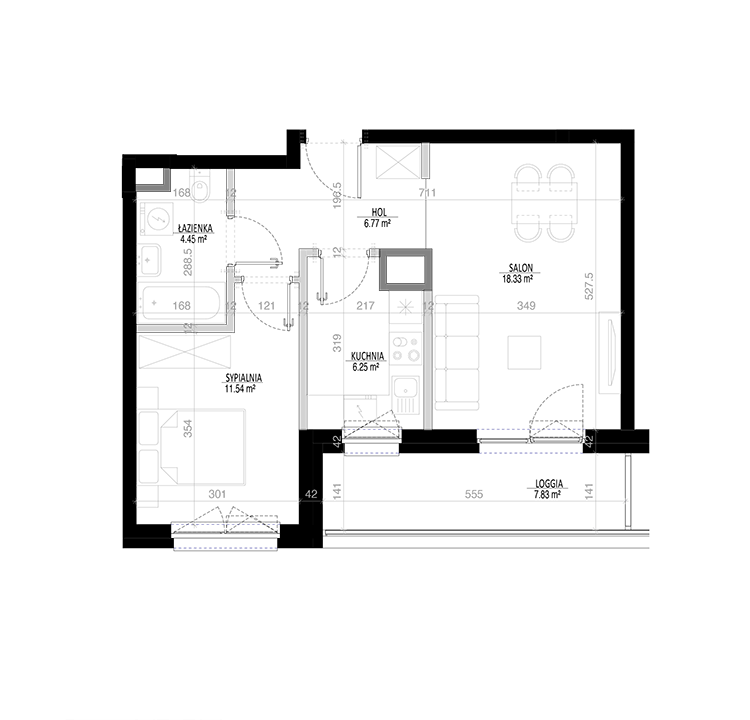 flat
