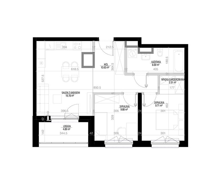 flat