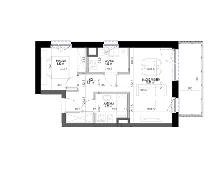 flat