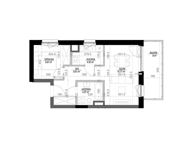 flat