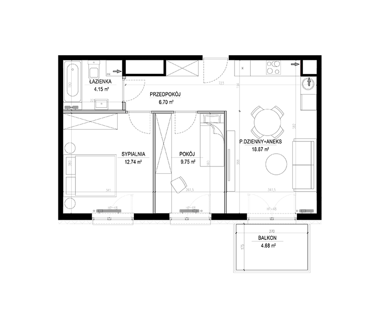 flat